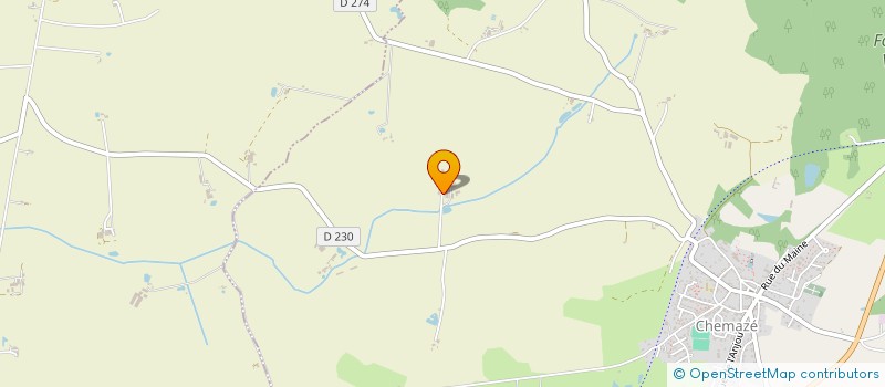 localisation de l'entreprise EARL MPC  CHEMAZE