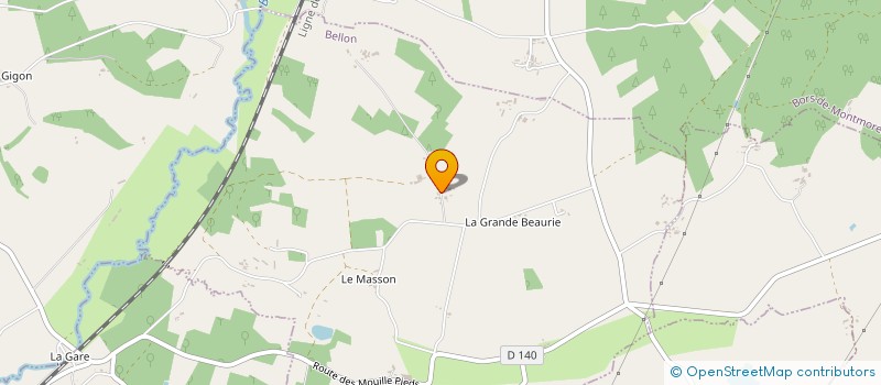 localisation de l'entreprise EARL MULDER à BELLON