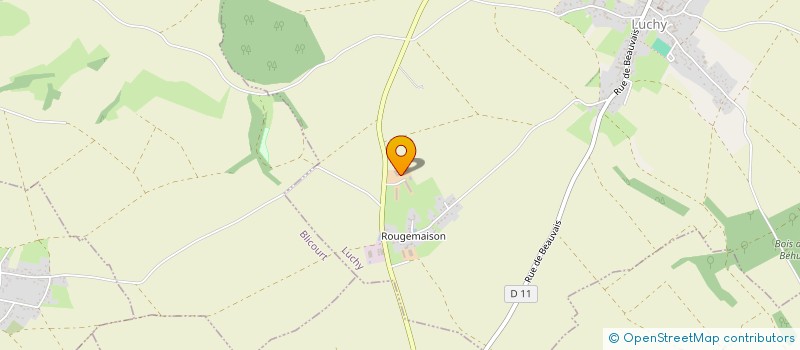 localisation de l'entreprise EARL MULLOT  LUCHY