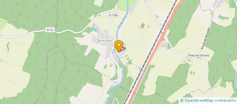 localisation de l'entreprise EARL MUNEROT à SORANS-LES-BREUREY