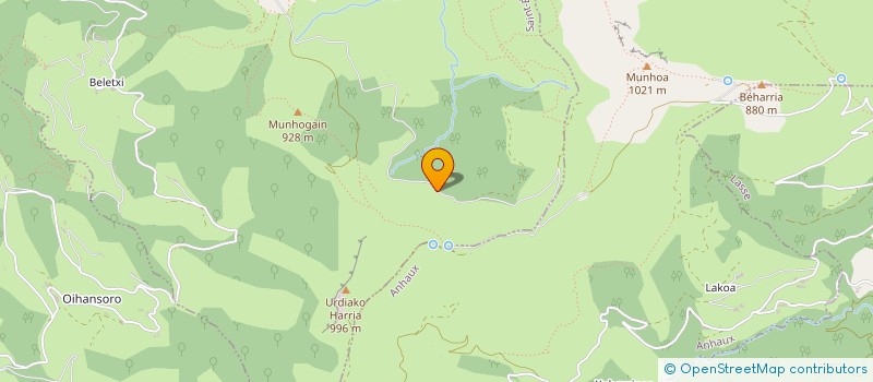 localisation de l'entreprise EARL MUNHO BEGIRA à SAINT ETIENNE DE BAIGORRY