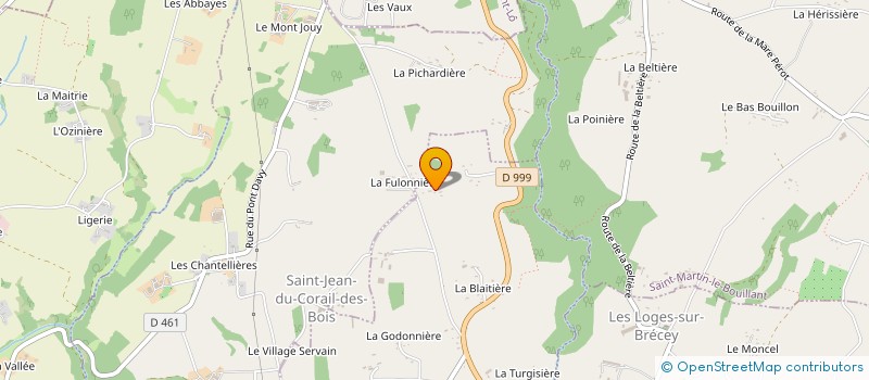 localisation de l'entreprise EARL MURIS à LE PETIT-CELLAND