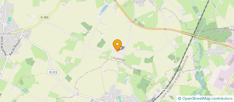 localisation de l'entreprise EARL MUSSARD  SOULIGNE FLACE