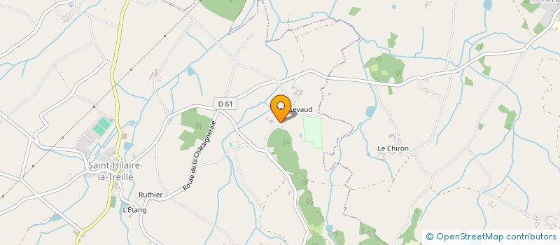 localisation de l'entreprise EARL NADAUD à SAINT-HILAIRE-LA-TREILLE