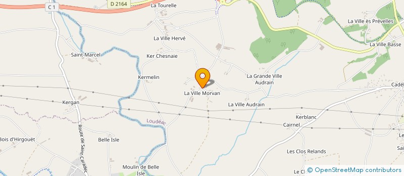 localisation de l'entreprise EARL NAGAT FRANCK à LOUDEAC