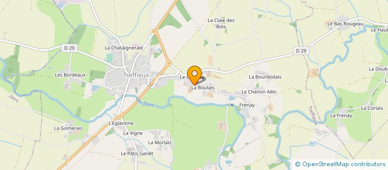 localisation de l'entreprise EARL NAN KAFOU à TREFFIEUX