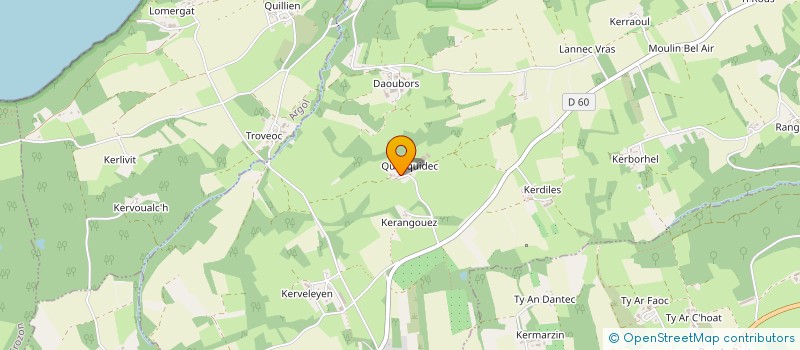 localisation de l'entreprise EARL NAVARROU à LANDEVENNEC
