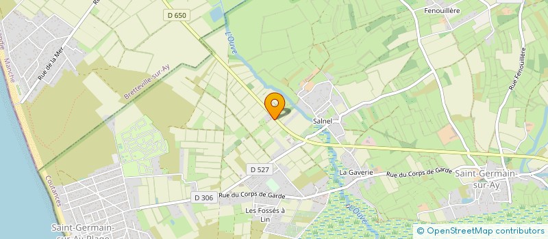 localisation de l'entreprise EARL NAVET à SAINT-GERMAIN-SUR-AY