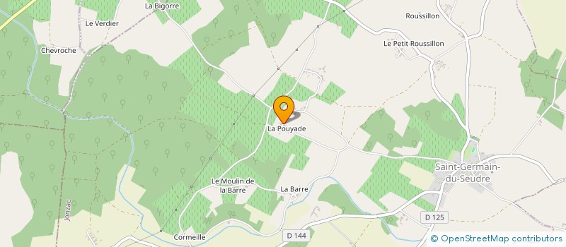 localisation de l'entreprise EARL NEBOUT DIDIER  SAINT-GERMAIN-DU-SEUDRE