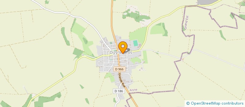 localisation de l'entreprise EARL NICE  DIZY-LE-GROS