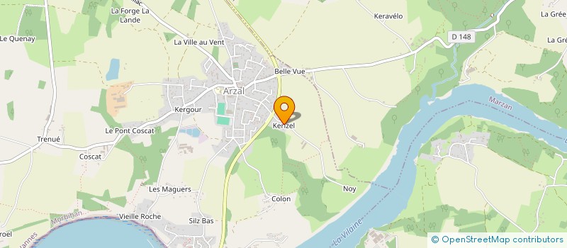 localisation de l'entreprise EARL NICOL JEAN-PIERRE à NOYAL-MUZILLAC