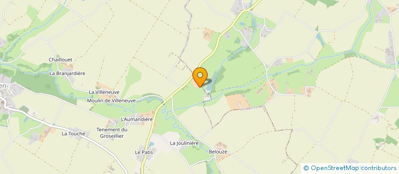 localisation de l'entreprise EARL NICOLAS à BAZOGES-EN-PAREDS