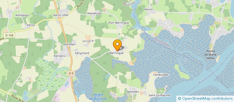 localisation de l'entreprise EARL NICOLAS &FILS  PLOUHINEC