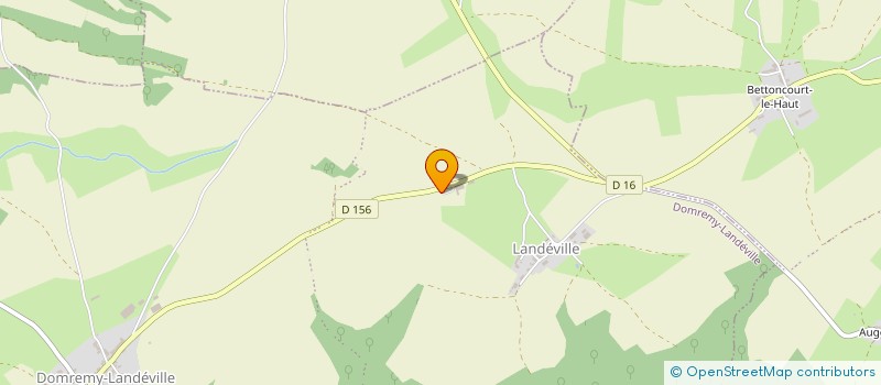 localisation de l'entreprise EARL NOEL à DOMREMY-LANDEVILLE