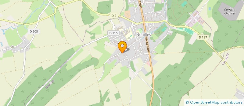 localisation de l'entreprise EARL NOEL DE BONCOURT  NOAILLES