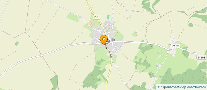 localisation de l'entreprise EARL NOEL NICOLAS  MONNEVILLE