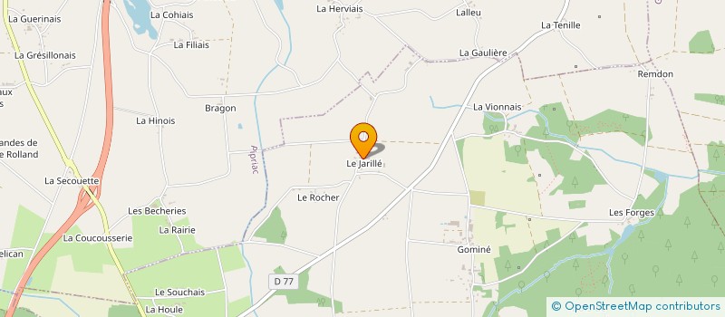 localisation de l'entreprise EARL NORMAN à SAINT-GANTON