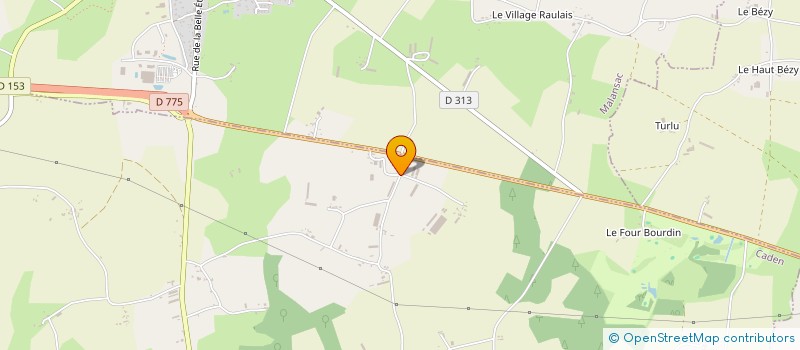 localisation de l'entreprise EARL NORMAND HEMERY à CADEN