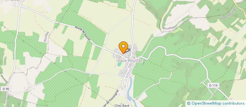 localisation de l'entreprise EARL NORMANDIN à VAUX-ROUILLAC