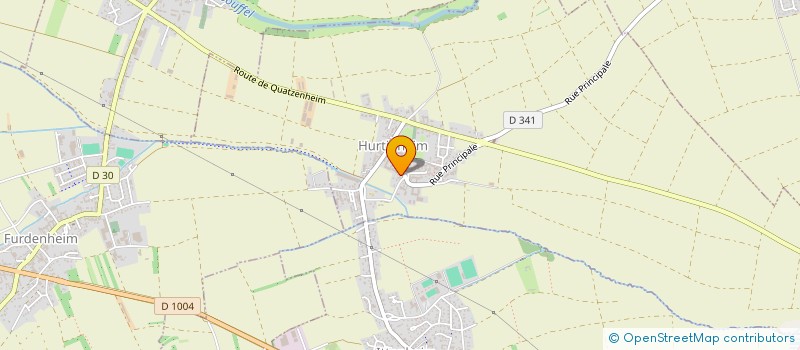 localisation de l'entreprise EARL NORTH  QUATZENHEIM