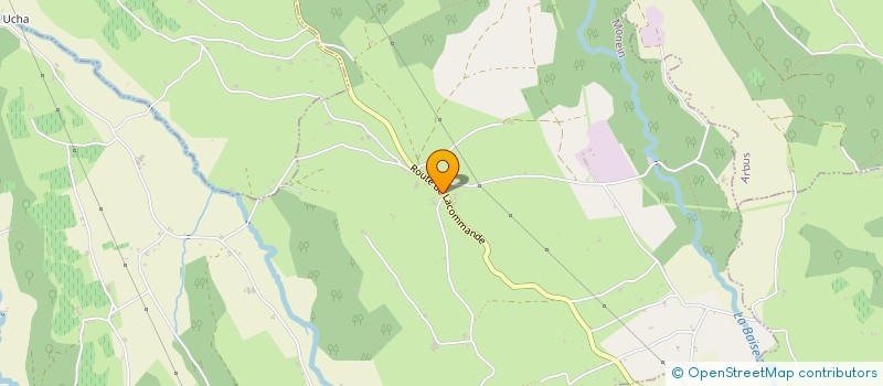 localisation de l'entreprise EARL NOUSTY CANTEROU à MONEIN