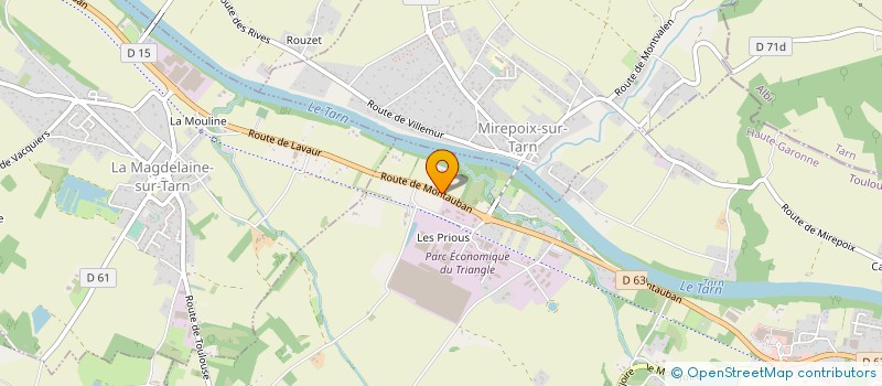 localisation de l'entreprise EARL O JARDIN IDEAL  BESSIERES