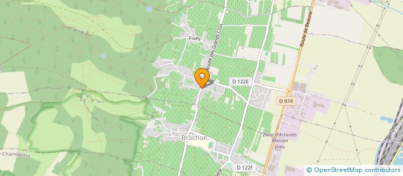 localisation de l'entreprise EARL ODOUL-COQUARD à MOREY-SAINT-DENIS