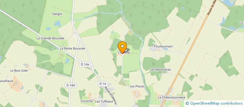 localisation de l'entreprise EARL OF GLEN SHEALLAG à SAINT-MICHEL-EN-BRENNE