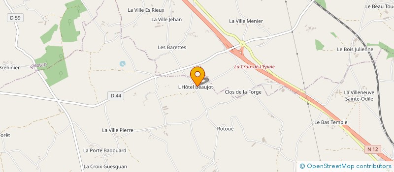 localisation de l'entreprise EARL OLLIVIER à PLENEE-JUGON