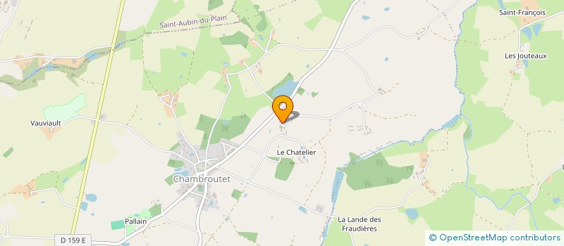 localisation de l'entreprise EARL ONILLON  BRESSUIRE