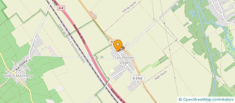 localisation de l'entreprise EARL OUDEA  BILLY-LE-GRAND