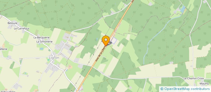 localisation de l'entreprise EARL OUVRARD VOLAILLES ET OEUFS à SAINT-JEAN-DE-LA-MOTTE