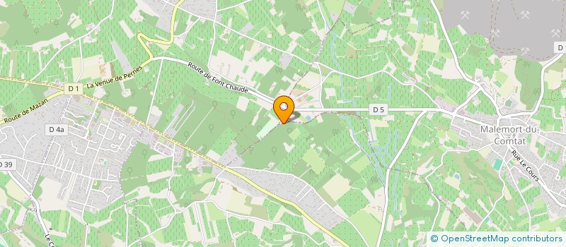 localisation de l'entreprise EARL PACE à MALEMORT-DU-COMTAT