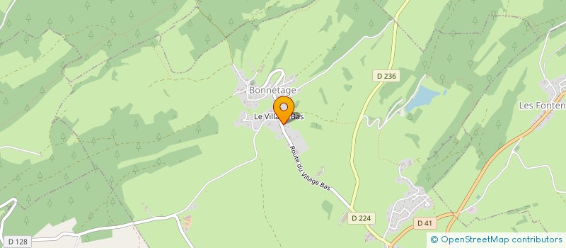 localisation de l'entreprise EARL PAGNOT  BONNETAGE