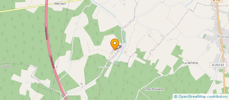 localisation de l'entreprise EARL PALLISSIER  SAINT-GENIS-DE-SAINTONGE