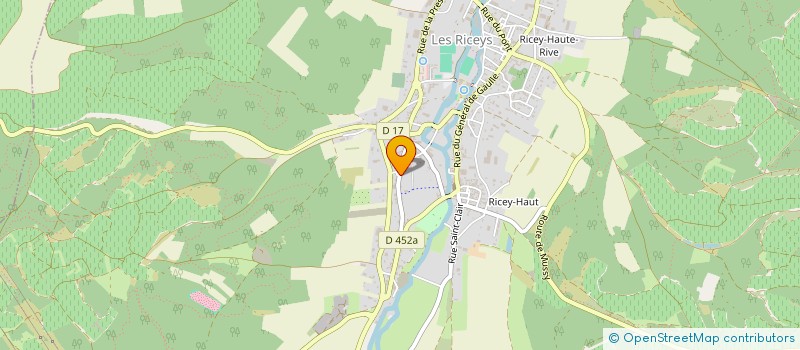 localisation de l'entreprise EARL PALMY  LES RICEYS