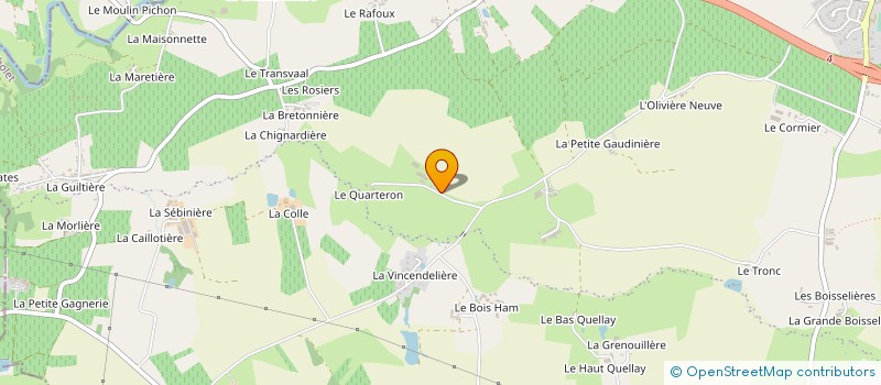 localisation de l'entreprise EARL PAPIN à SEVREMOINE