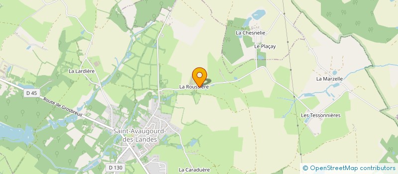 localisation de l'entreprise EARL PAPIN G ET S à SAINT-VINCENT-SUR-GRAON