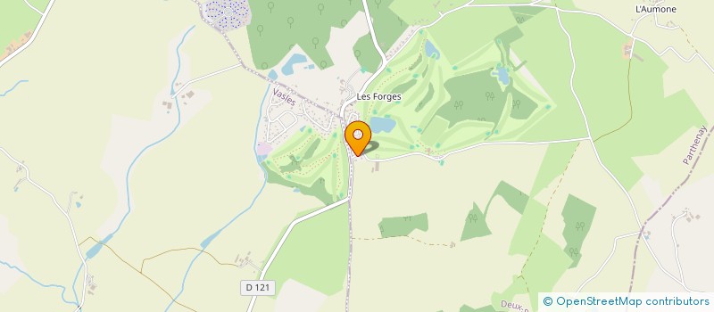 localisation de l'entreprise EARL PARNAUDEAU GUICHARD  LES FORGES