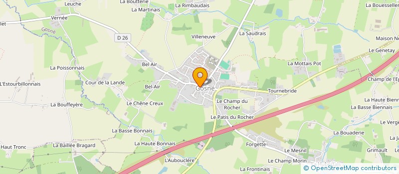 localisation de l'entreprise EARL PASQUER  RIVES-DU-COUESNON