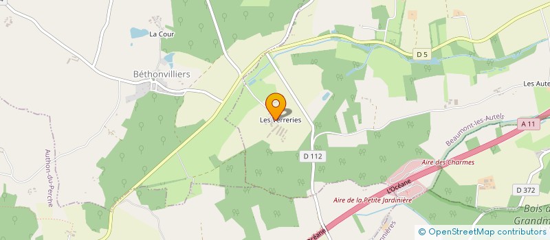 localisation de l'entreprise EARL PASQUET à BEAUMONT-LES-AUTELS