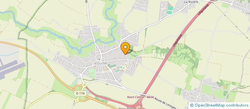 localisation de l'entreprise EARL PASQUIER  FORS