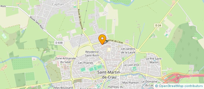 localisation de l'entreprise EARL PASZIERE à SAINT MARTIN DE CRAU