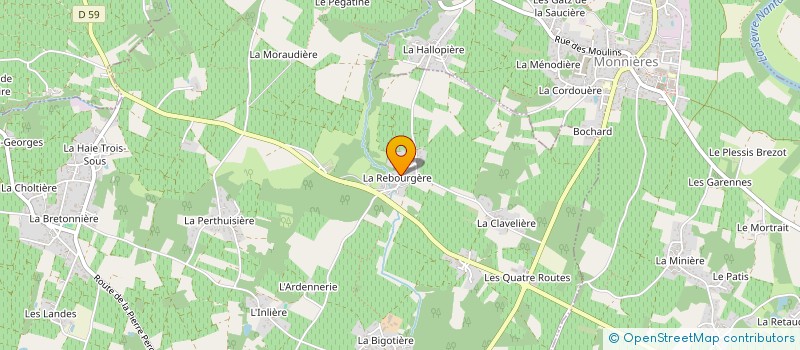 localisation de l'entreprise EARL PATRICK GIRARD à MAISDON-SUR-SEVRE