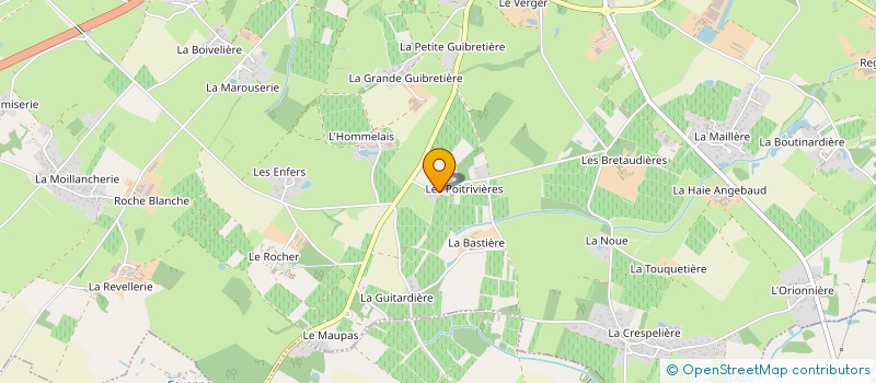 localisation de l'entreprise EARL PATRON PHILIPPE  SAINT-PHILBERT-DE-GRAND-LIEU