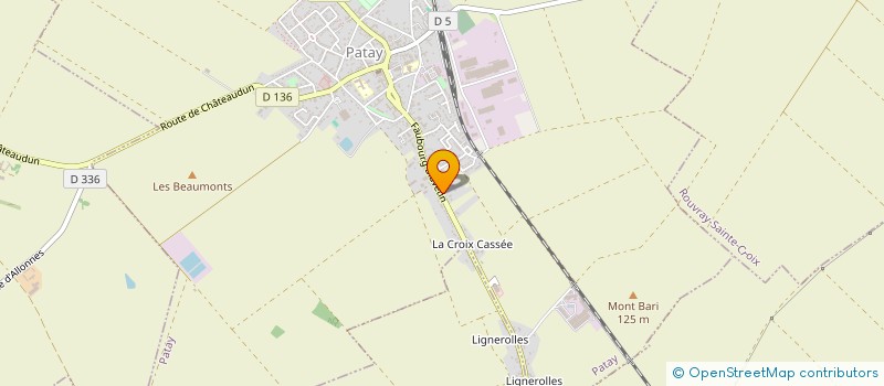 localisation de l'entreprise EARL PAVIOT  PATAY
