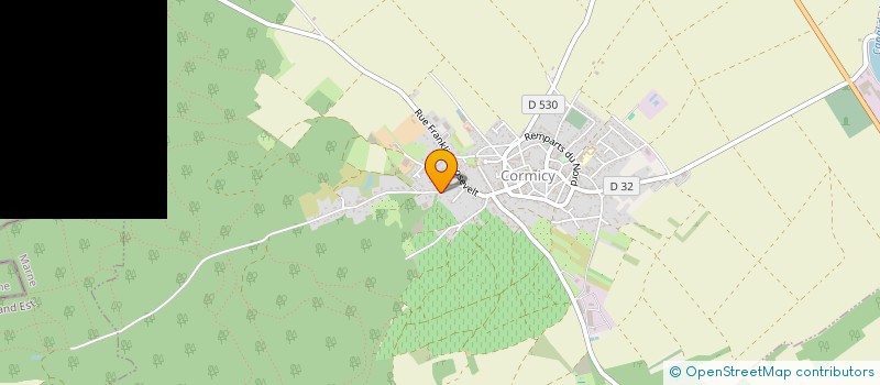 localisation de l'entreprise EARL PAZIK PORGEON  CORMICY