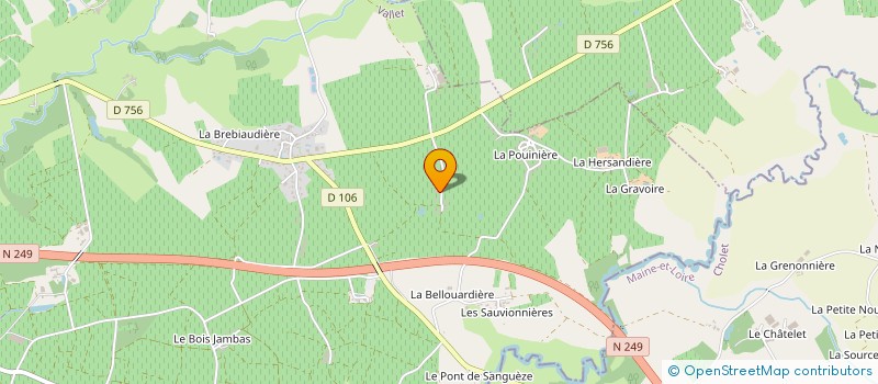 localisation de l'entreprise EARL PEIGNE ET FILS à VALLET