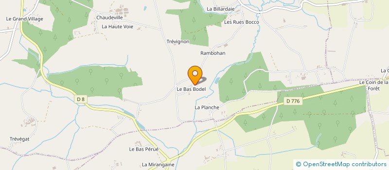 localisation de l'entreprise EARL PELLERIN DENIS à CARO