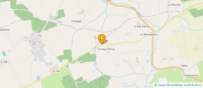 localisation de l'entreprise EARL PELLERIN VERONIQUE à RUFFIAC